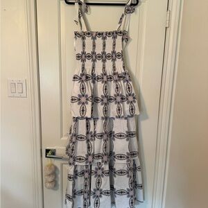 Smocked Floral Maxi Dress Elise Nap Dress